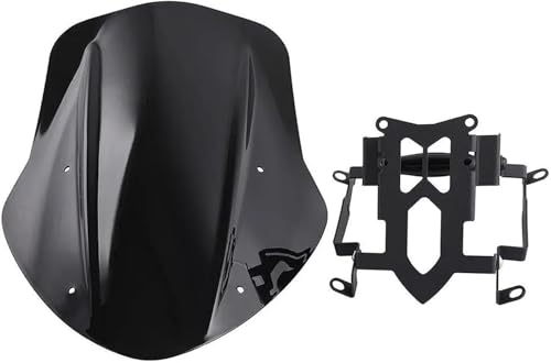 Pare-brise moto Diavel déviation d'air maximale pour confort touring et sport