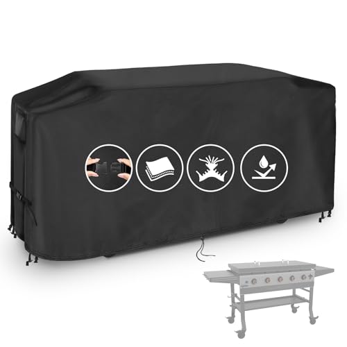 Hdenmist Grill Cover for Blackstone Bronco 5-Burner 44" Omnivore Propane Griddle