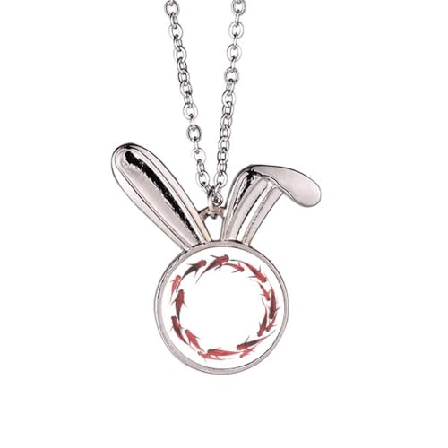 Collier carpe chinoise rouge en pendentif porte-bonheur asiatique