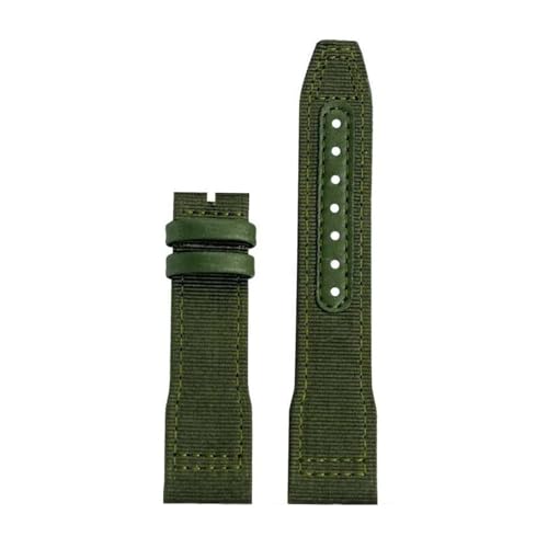 Bracelet montre nylon homme compatible IWC Pilot Portugal Portofino 20mm