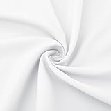 Horbaunal White Bed Wedge Pillow Cover with Zipper Design, Wedge Pillowcase Protector with Side Pocket for Storage, 24" L x 24" W x 12" H(Pillow Not Include) - Image 7