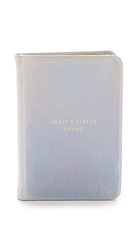 Carnet Kate Spade argenté Pretty Little Things mini bloc-notes de poche pour femme