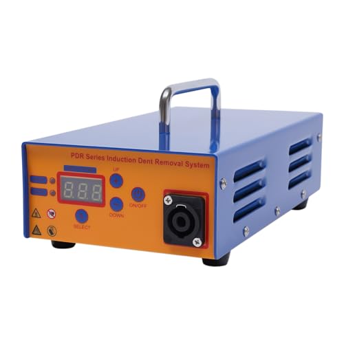 GMSLuu 1380W Induction Heater Machine,Paintless Hail Dent Damage Repair Kit,Hot Box Car Paintless Dent Removing Repair Tool for Garage&Personal Use.