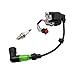 FLMLF 23CC~71CC Engine Visible Flashing Spark Plug+Ignition Coil Kit for 1/5 HPI ROFUN ROVAN KM Baja Losi FG GoPed RedCat Rc Parts (Green)