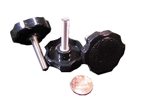 18-8 SS Rosette Head Thumb Screws FT 1/4"-28 x 1.25" Length 10 Pcs