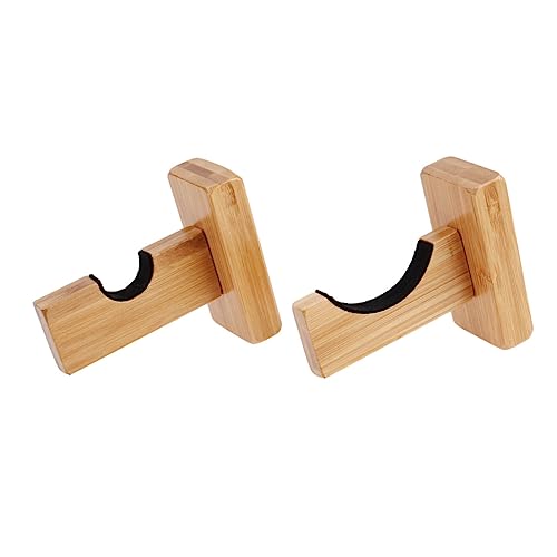 Toddmomy Baseball Bat Display Mounted Holder for Softball and Hockey Sticks Khaki Durable Design with Felt Liner for Pristine Condition for Home Decoration