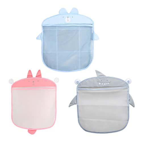 Totority 3 Pçs Bolsa De Malha De Armazenamento De Banheiro Acessórios De Praia Para Bebês Acessórios