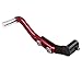 sourcing map Rouge Aluminium Alliage Équipement Levier Vitesse Pédale Changement Vitesse Cheville pour Moto