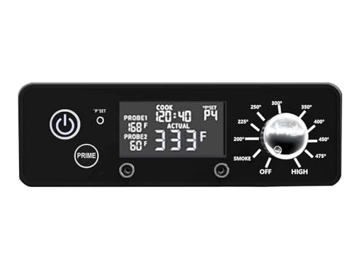 Panneau de contrôle pour grille à granulés Pit Boss PB440D2/PB1150G, etc. avec écran LCD et température réglable