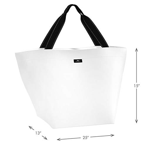 SCOUT Weekender Travel Bag, Lightweight Water-Resistant Travel Tote Bag or Beach Bag for Women in Fleetwood Black Pattern (Multiple Patterns Available)