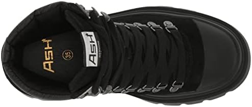 Ash Women's Patagonia Bis Combat Boot, Black, 11 | Image 4