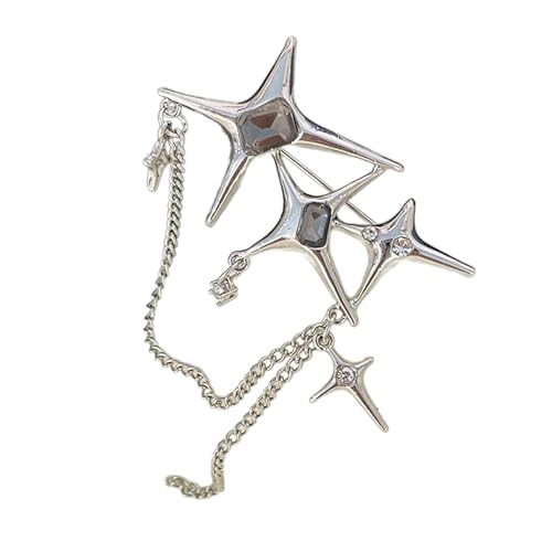 Étoiles délicates en bijoux des femmes : le cadeau parfait en épingle argent
