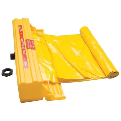 UltraTech 2317 Polyethylene Ultra-Spill Deck Bladder Attachment System with Bladder and Bulkhead Fitting, 66 Gallon Containment Capacity, 25-7/8" Length x 4-5/8" Width x 5-3/4" Height