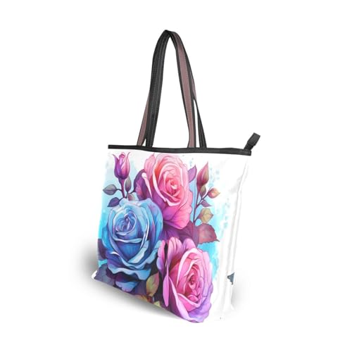 Image of Women Tote Bag, Large Shoulder Hobo Bags Casual Handbags Big Capacity Shopping Work Bag for Vacation, 5