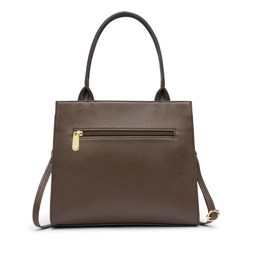Image of Caprese Primea Medium Tote Bag for Women with Adjustable & Detachable Straps | Stylish, Durable, Multi-Compartment Design for Work, Travel, Shopping | Large Capacity, Ideal for Tab