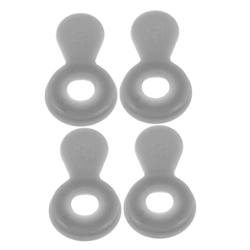 TOBBOMEY 4pcs Silicone Handle Loop Ring Replacement for Bear Rice Cooker Inner Lid Pull Tab - Compatible with DFB-ph DFB-pn Heat-Resistant Rice Cooker Parts