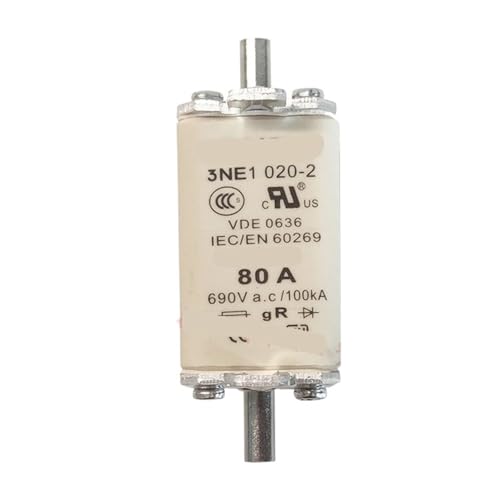 Fusible 3NE1020-2 80A 690V NH00 cartouche cylindrique couteaux gS
