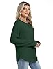 WIHOLL Fall Outfits for Women 2025 Long Sleeve Shi... #3