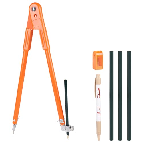 Compas pour le travail du bois LALAGO de 40cm avec porte-crayon pour traçage de menuiserie