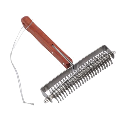 Undercoat Deshedding Rake Aço Inoxidável Pesado 25 Blades Brush Premium de Higiene para Cuidar de Ca