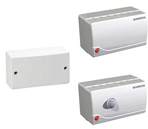 Image of Manrose Remote Transformers 12 Volt for Bathroom Shower Extract Fans Zone 1 & 2 (T12P - Pullcord)
