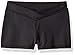 Bloch Girl's V-Waist Comfort Dance Shorts 4-6 Black