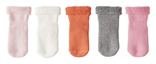 Moon and Back by Hanna Andersson Baby Sock Set, Pink Multi, 6-12 mos