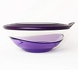  TUPPERWARE Eleganzia Schüssel 1x 600ml VIOLETT-LILA/TRANSPARENT Schale BLICKFANG + Kugelschreiber