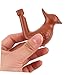 Sosoport Pottery Bird Whistle Peacock Shaped Noise Maker Funny Bird Noise Maker Simulation Water Whistle Purple Clay Sound for All Ages for Outdoor Fun and Parties