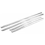 Qpmalsns Fits Crew Cab Stainless Window Sill Trims Chrome