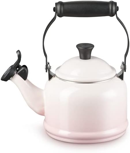 Le Creuset Demi czajnik ze stali emaliowanej, 1,1 l, różowy