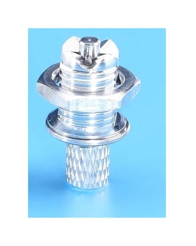 CNC �A���~�j�E�� �v�b�V�� �{�^�� �n�b�` ���b�N RC �{�[�g �{�f�B �V�F�������X�y�A�p�[�c�p�̕����̃T�C�Y(22mm silver)