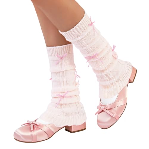Image of Junely Leg Warmers for Women Kawaii Leg Warmer Cute Legwarmers Lolita Harajuku Gyaru Japanese Accessories