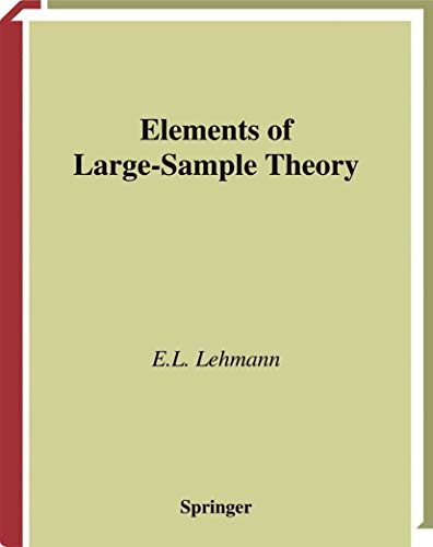 Elements of Large-Sample Theory (Springer Texts in Statistics)