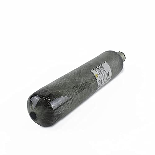 Réservoir de gaz HPA en fibre de carbone TUXING 4500psi 0.5L et station de remplissage de paintball, adapté à la plongée sous-marine au paintball PCP (bouteille vide)