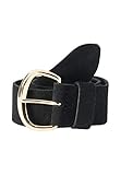 hallhuber lederrock braun Trend-Accessoire HALLHUBER Gürtel aus chromfrei gegerbtem Veloursleder schwarz, 90