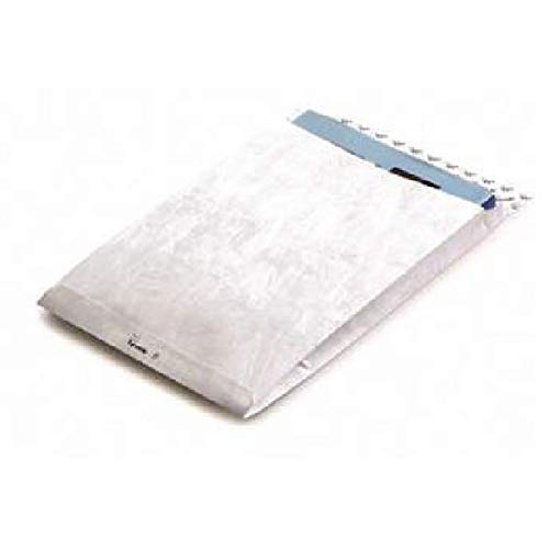 Tyvek B4A Envelope 330x250x38mm Gusset Peel and Seal White (Pack of 100) 756524