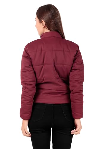 Image of Brazo Cotton Women's Crop Winterwear Jacket - Stylish, Warm, and Comfortable for Ultimate Winter Protection