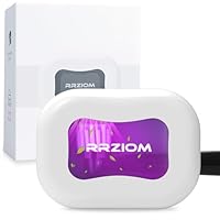 RRZIOM UV Zahnbürste Sterilisator, Tragbare Zahnbürsten Sterilisator, Wiederaufladbare Zahnbürstenhalter für Reisen Hause, Zahnbürsten Desinfektionsmittel, Toothbrush Holder für Alle Bürsten (Weiß)