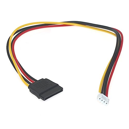 Cable Convertidor SATA15P a 4P para Fuente de 5V miniatura 5