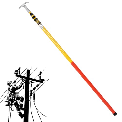 19.7FT Telescopic Hot Stick, 220KV High Voltage Insulated