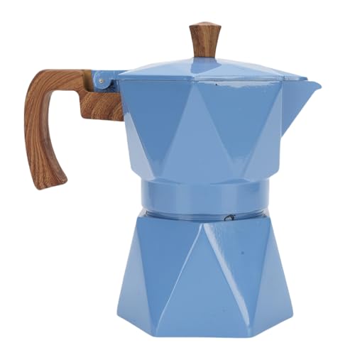 Cafetera italiana de aluminio anodizado 2 tazas 2400 cc miniatura 4