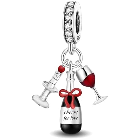 Newsoul 925 Silver Charms for Necklaces and Bracelets Infinite Heart Dangle Pendants Rainbow White Clouds Beads Jewelry Charms Gifts for Women Cover