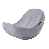 Tragbares Kissen mit Stahlverstärkung für Komfort auf Reisen, ergonomisches Sitzkissen mit Memory-Spume und Metallrahmen