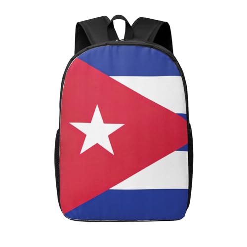 Mochila cubana negra EdWal unisex ligera para viaje y universidad de talla única