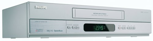 Philips VR 750 HiFi-Videorekorder silber