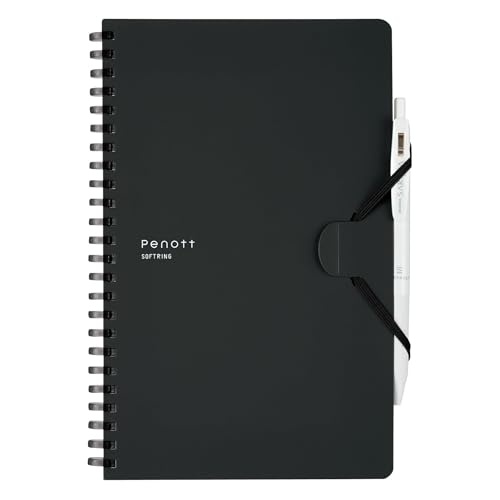 Carnet de notes A5 KOKUYO Penott anneaux souples carré 5mm
