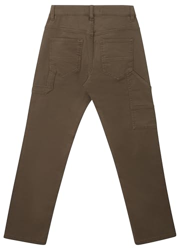 Pantalon long garçon robuste coupe 152 Plus couleur noir 9999 - 2
