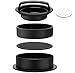 Produktbild Zhichengbosi 3 in 1 Hamburgerpresse Set, Antihaftbeschichtung Patty Maker, Gefüllte Burgerpresse Set + 100 Patty Papers