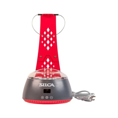 SILCA Bicycle Chain Wax Melting System with Cooling Rack, Hanging Stand for Full Steel Chains Upto 115 Links and Electric Melting Pot, 600 ml Cover
